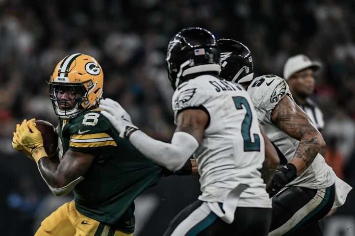 Green Bay Packers e Philadelphia Eagles fizeram história da NFL no Brasil. Foto: Jayson Braga