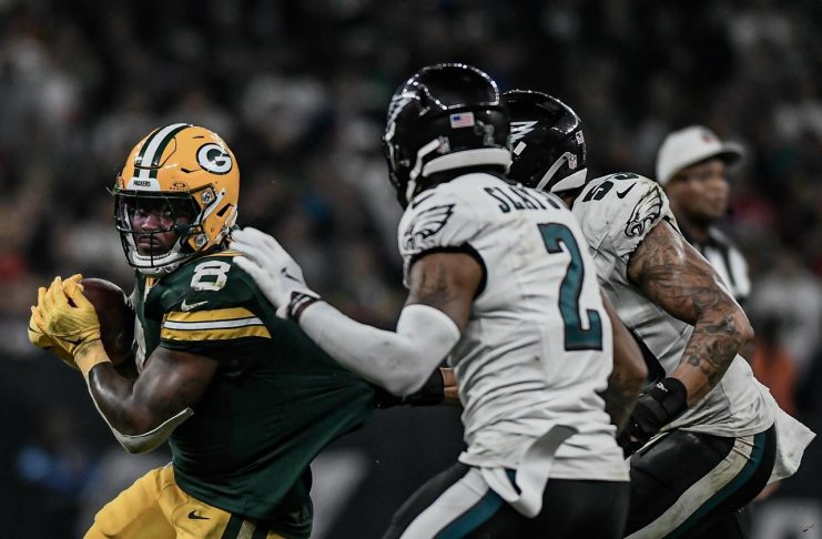 Green Bay Packers e Philadelphia Eagles fizeram história da NFL no Brasil. Foto: Jayson Braga