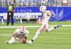 Kicker Matt McCrane fez história na UFL (Foto: Divulgação DC Defenders)
