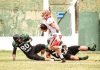 Marlon "Billy" recupera fumble e anota touchdown (Foto: Gabriel Haesbaert)