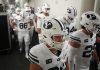 Jogadores da BYU deixam o vestiário para o segundo tempo contra Colorado State, no sábado, 19 de setembro de 2026, em Fort Collins, Colorado. (Foto David Zalubowski)