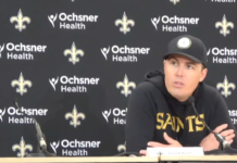 Saints chegam cedo a Paris e fazem o oposto dos Rams
