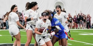 A University Interscholastic League (UIL) se prepara para desenvolver programa-piloto de flag football feminino no Texas. (Foto: Raquel Natalicchio)
